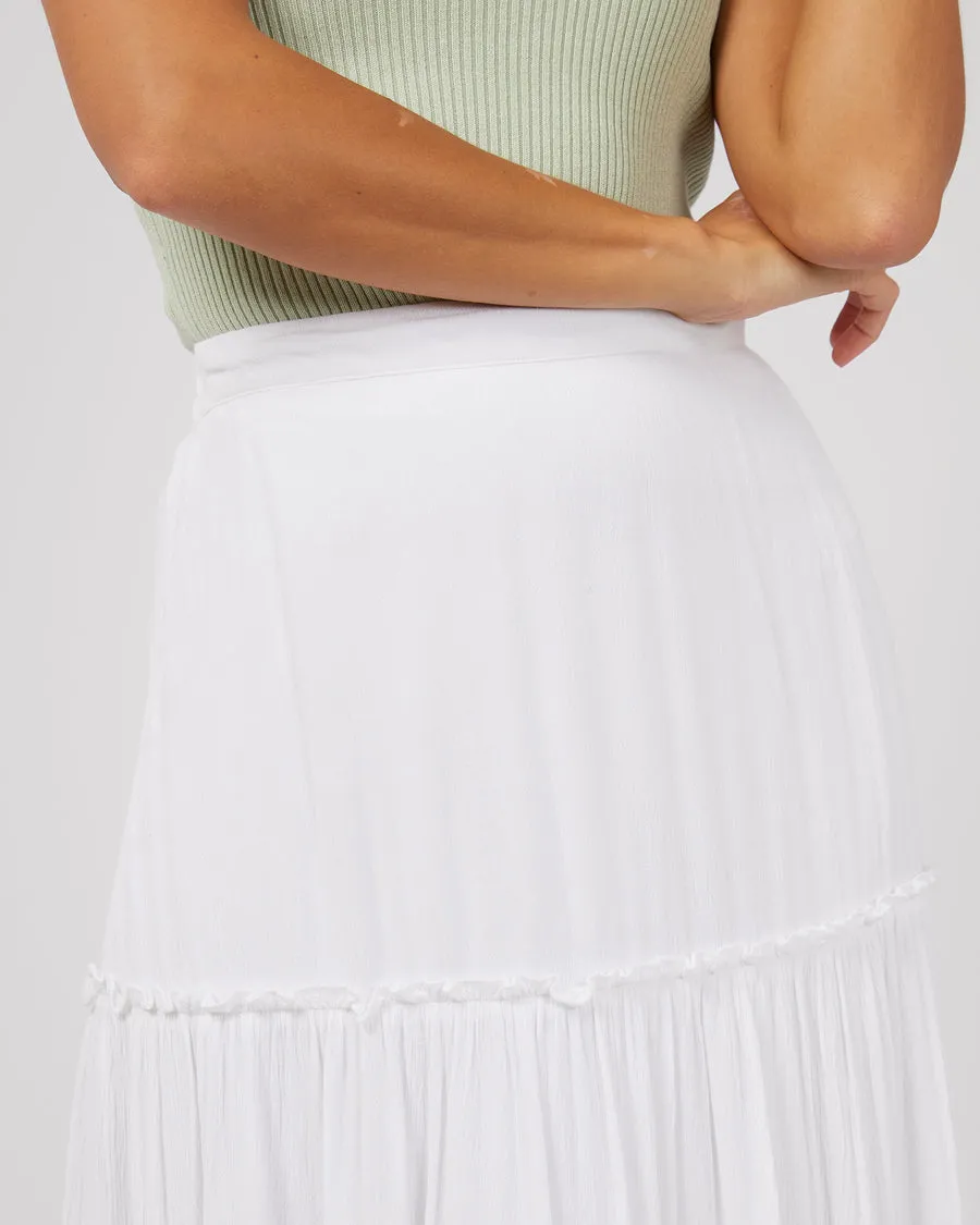 OLSEN SKIRT - WHITE