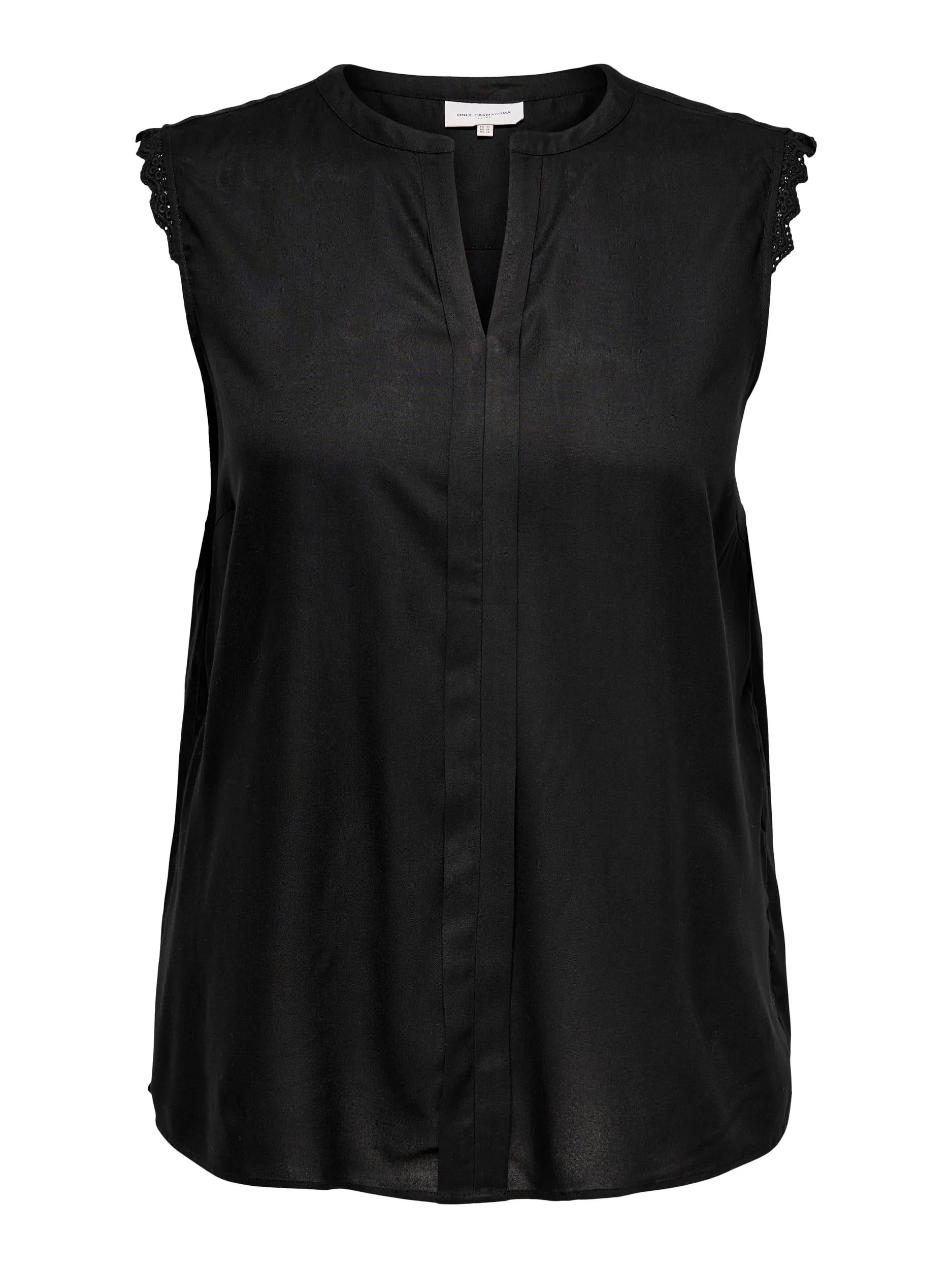 Only Carmakoma Mumi Blouse in Black