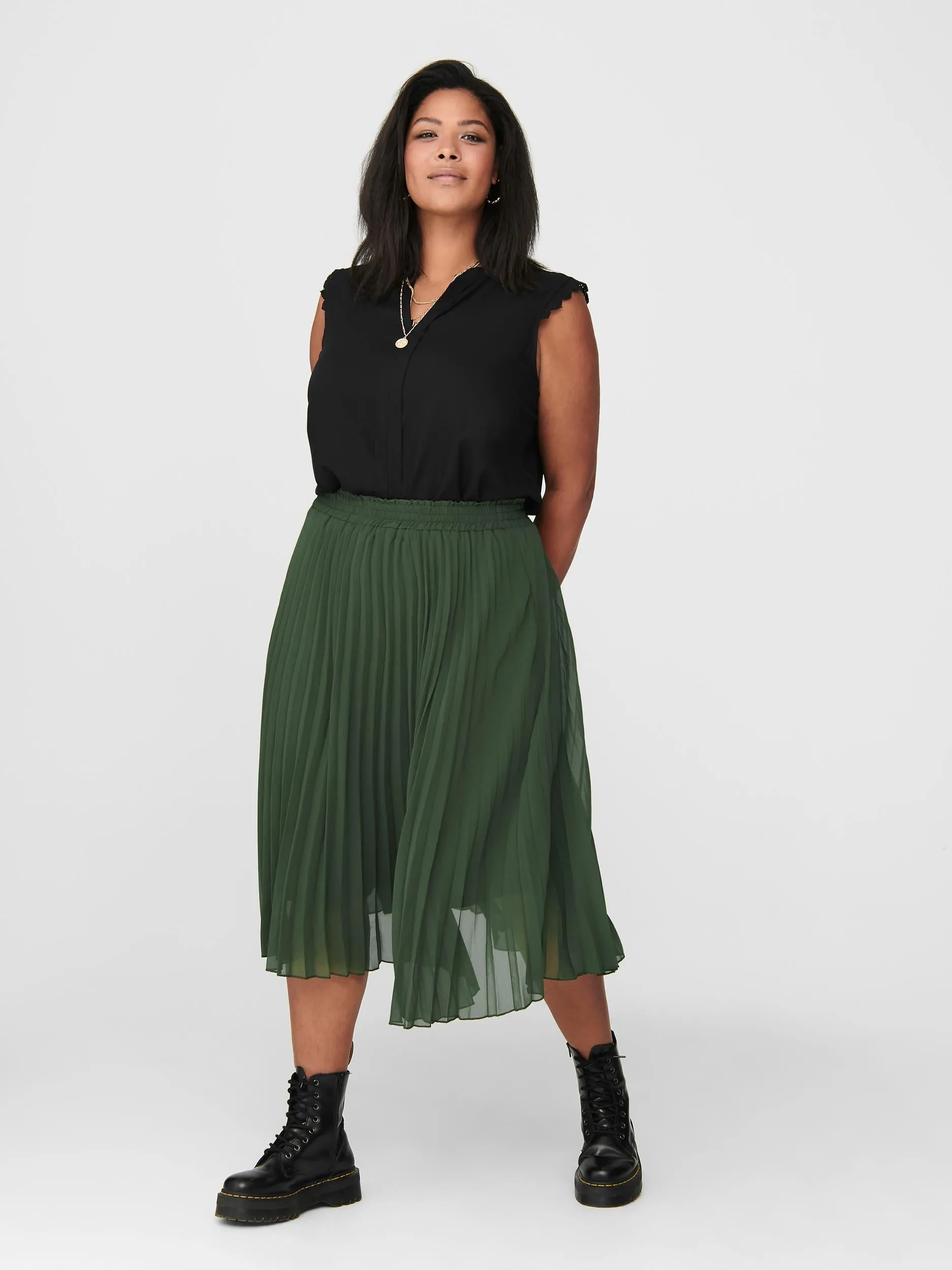 Only Carmakoma Mumi Blouse in Black