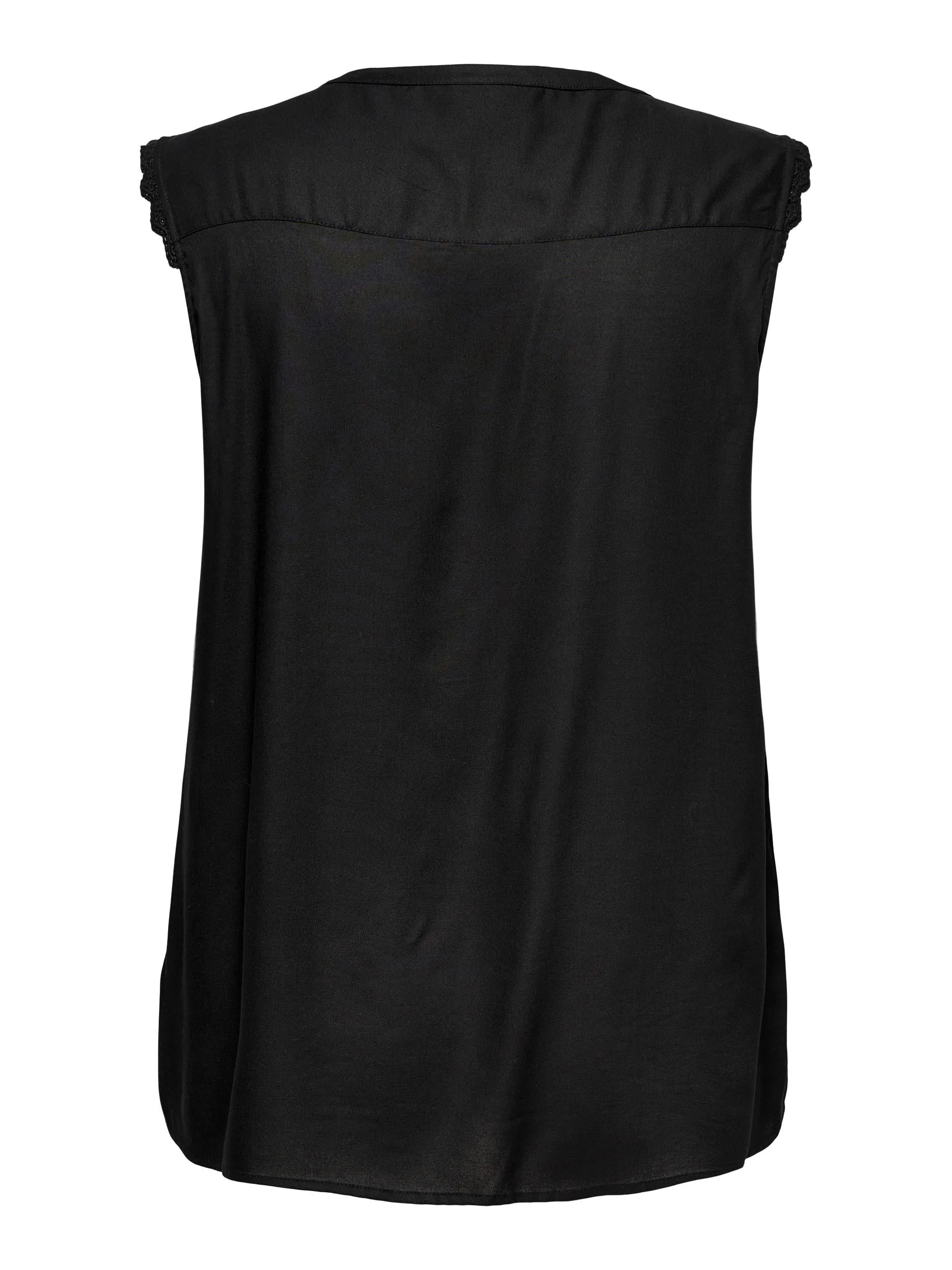 Only Carmakoma Mumi Blouse in Black