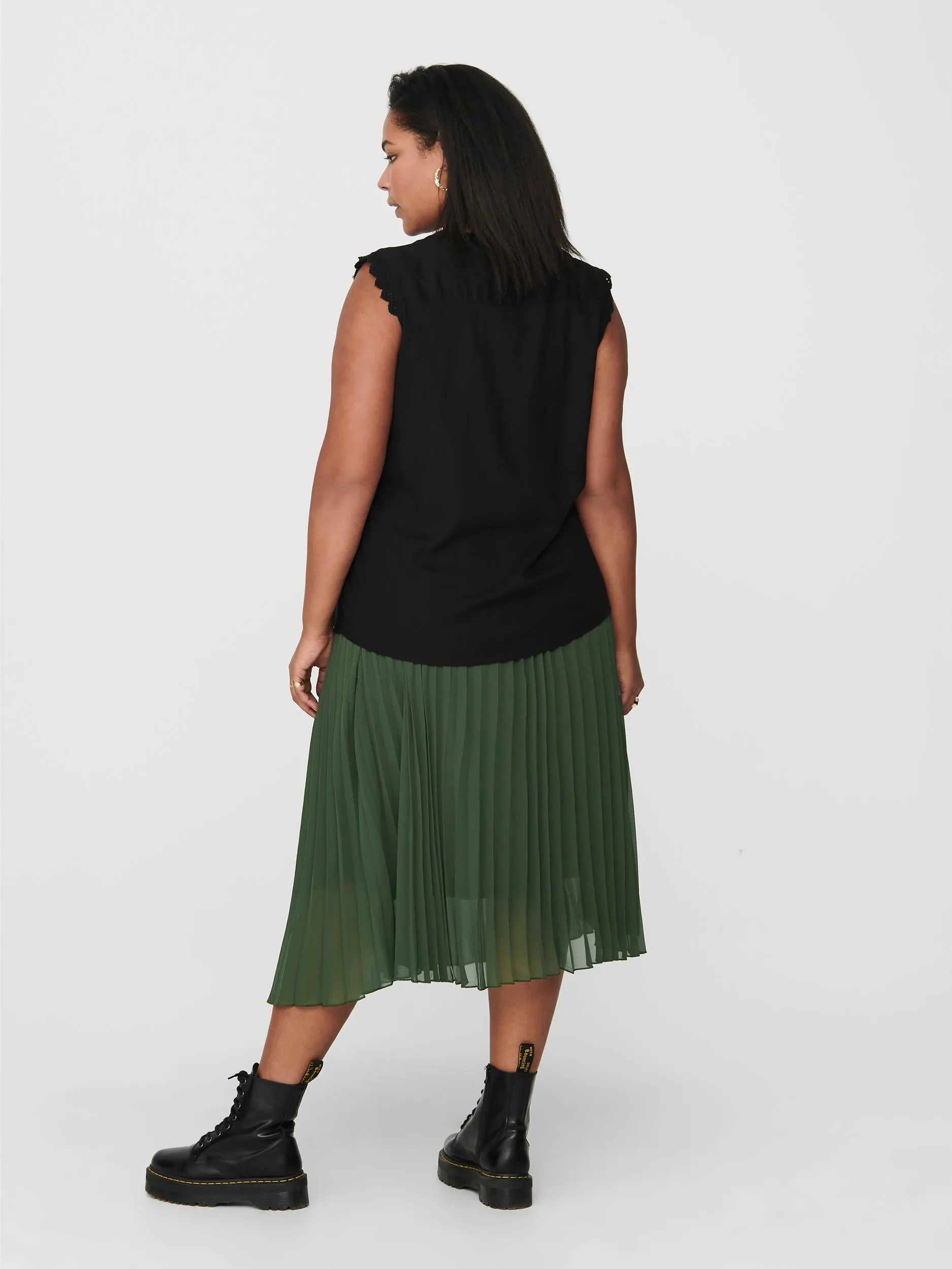 Only Carmakoma Mumi Blouse in Black