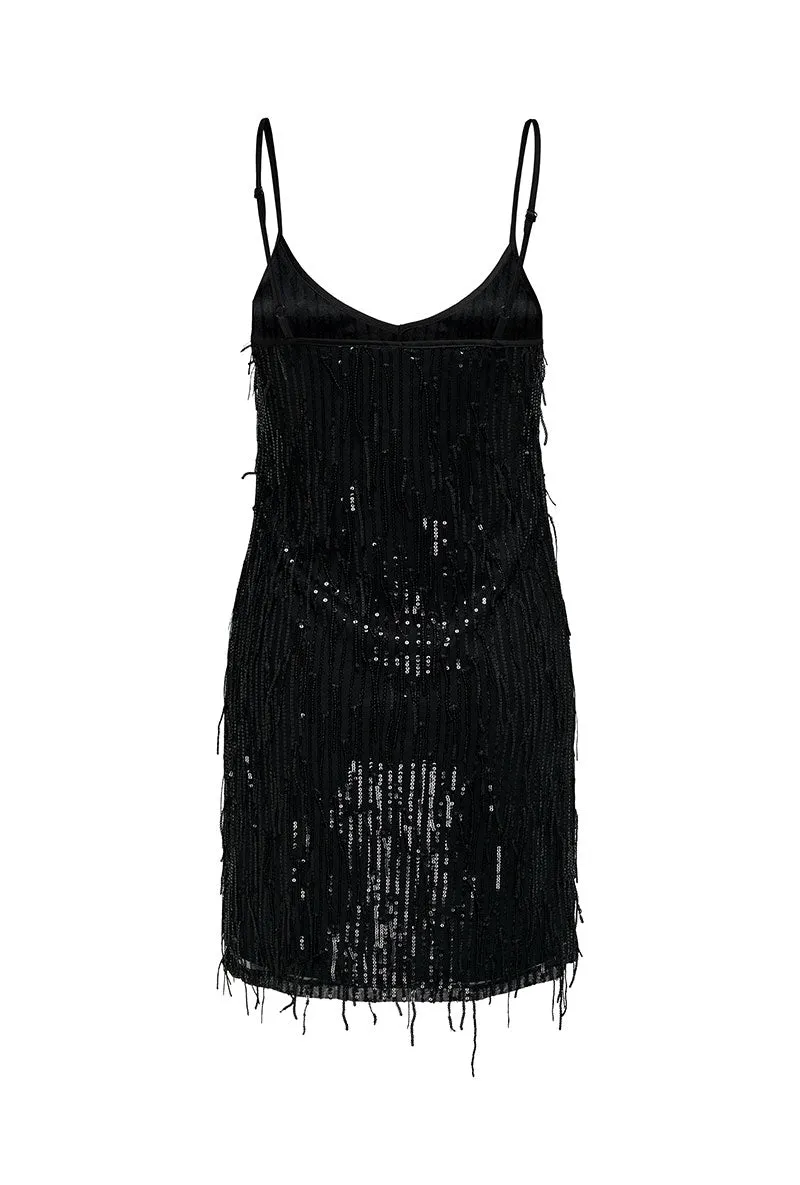 ONLY SPACY STRAP SHORT DRESS