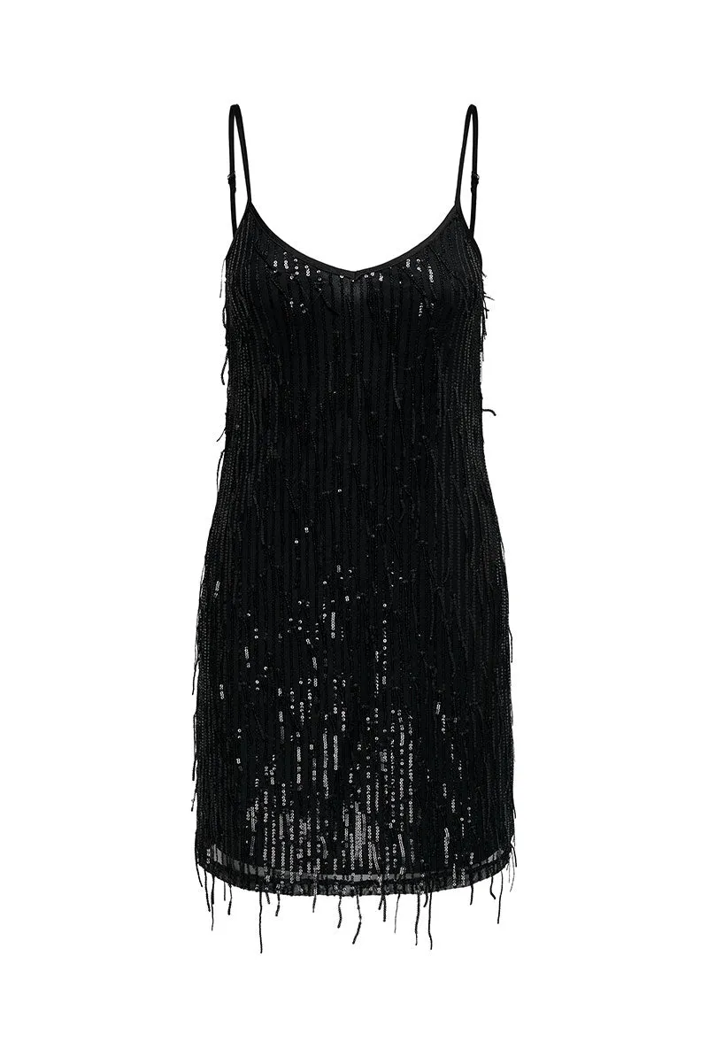 ONLY SPACY STRAP SHORT DRESS