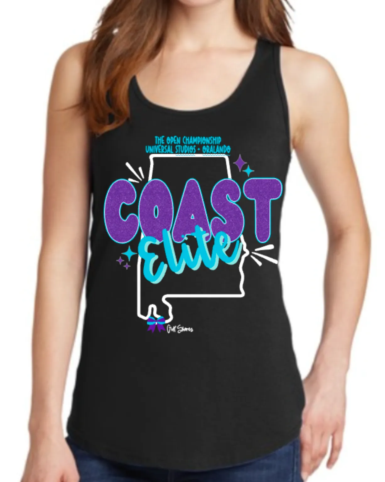 Open Championship COAST State Black Tee | Tank (Youth and Adult)