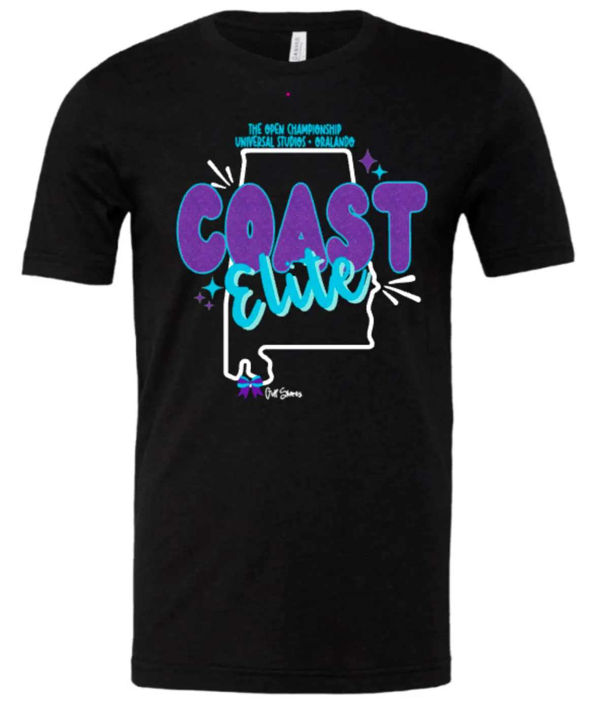 Open Championship COAST State Black Tee | Tank (Youth and Adult)