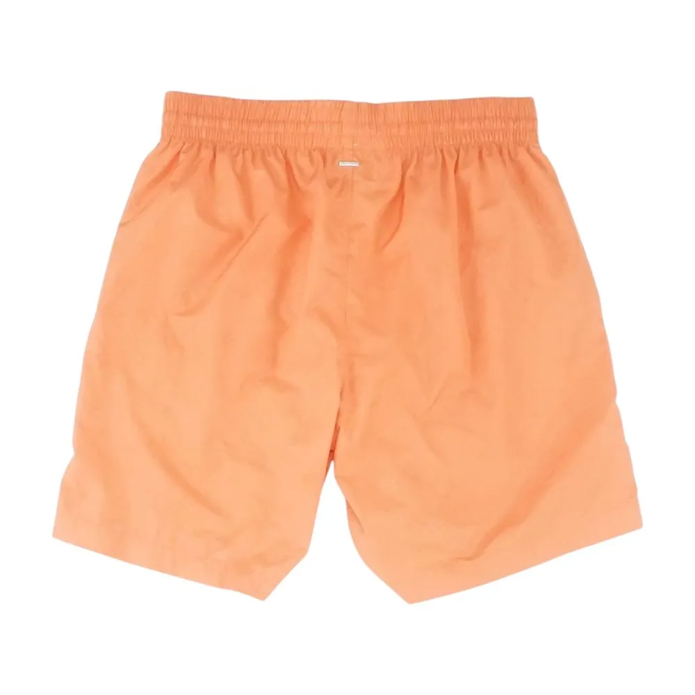 Orange Monogram Nylon Swim Board Shorts