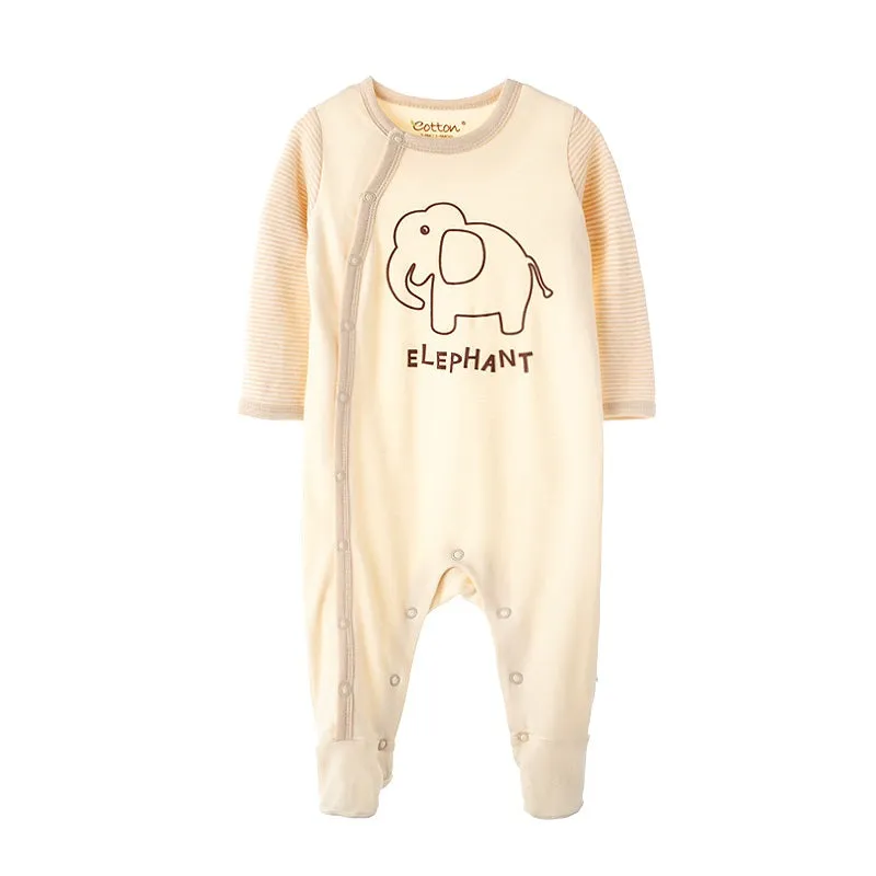 Organic Cotton Footie Pajamas: Preemie to Toddler