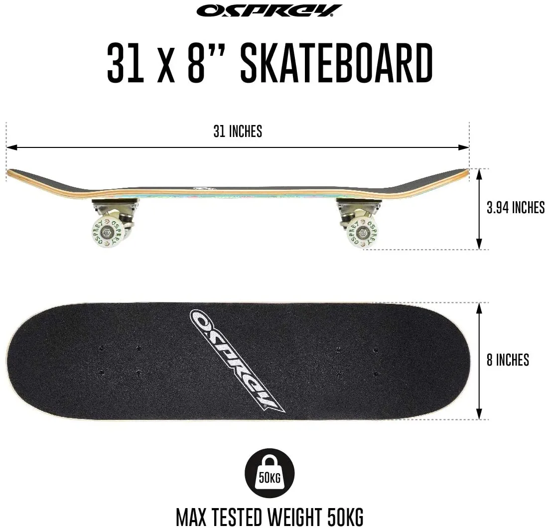 Osprey Kids Skateboard - Slime