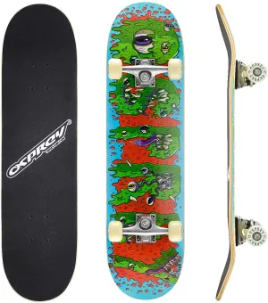 Osprey Kids Skateboard - Slime