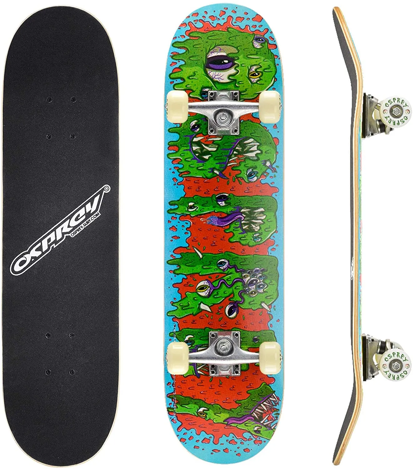 Osprey Kids Skateboard - Slime