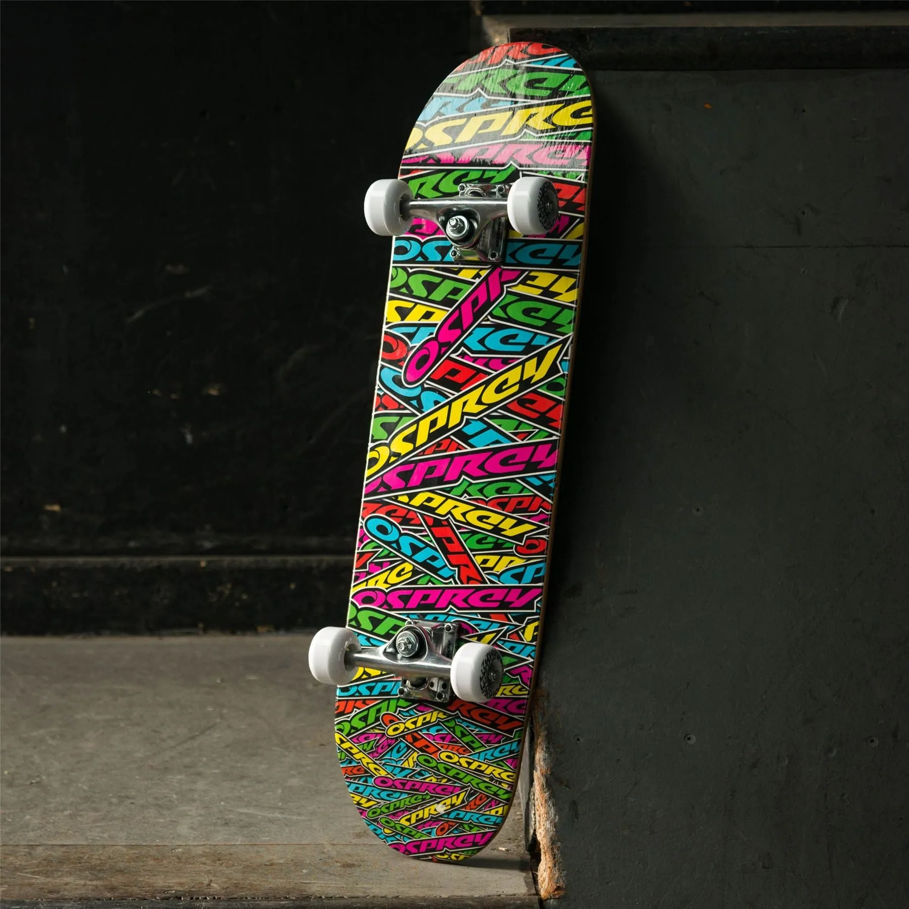 Osprey Stickers Complete Skateboard - 8.0"