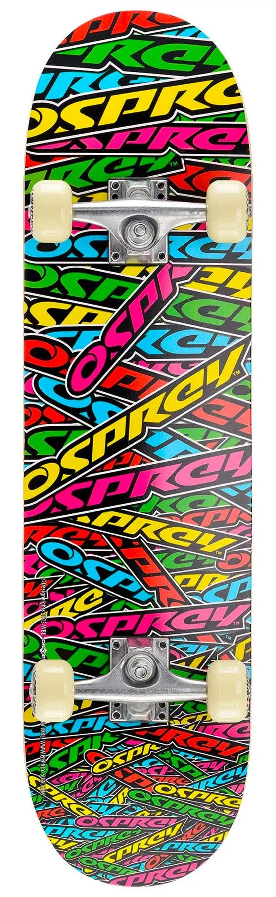 Osprey Stickers Complete Skateboard - 8.0"