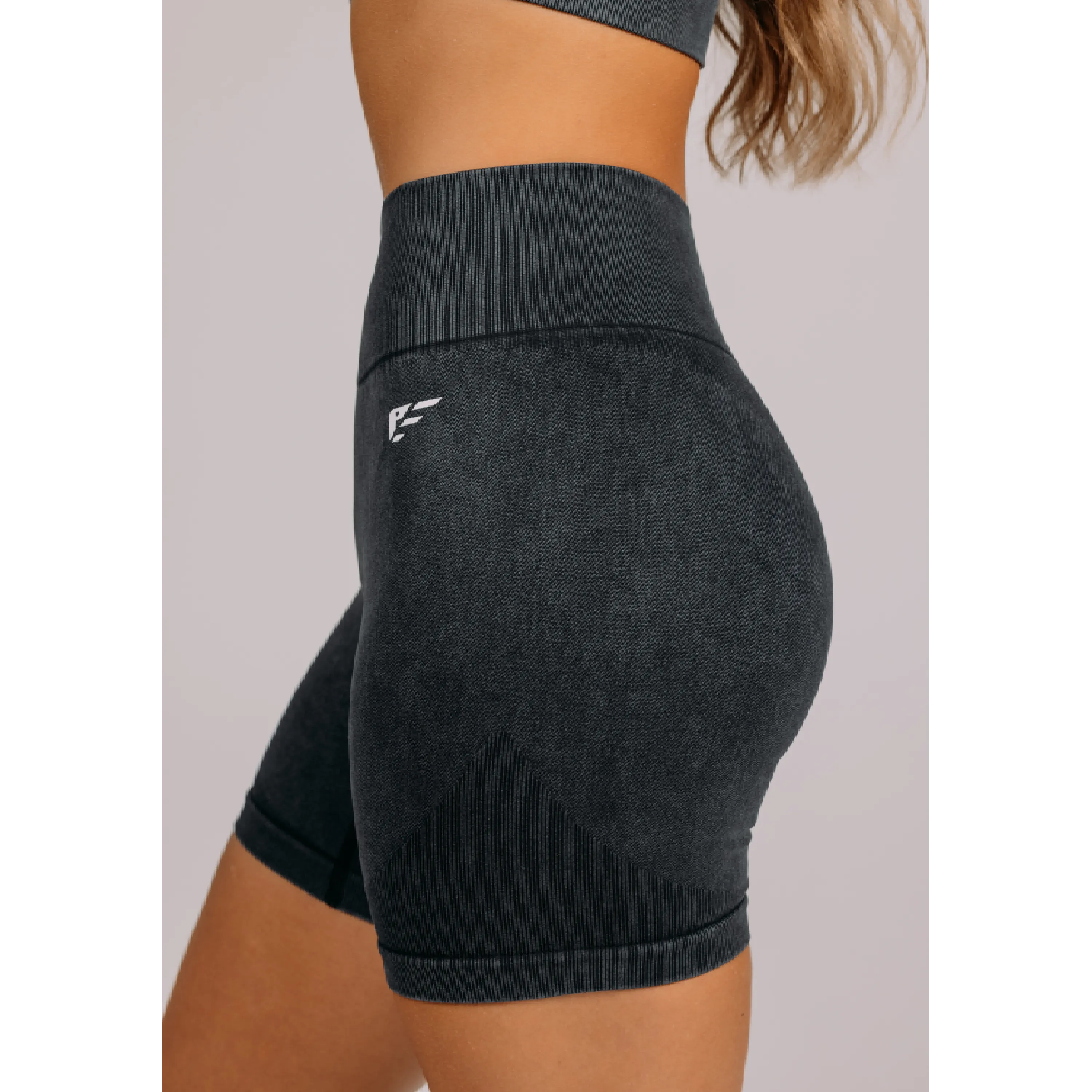 Palmfit Apex Seamless Shorts, Onyx Black