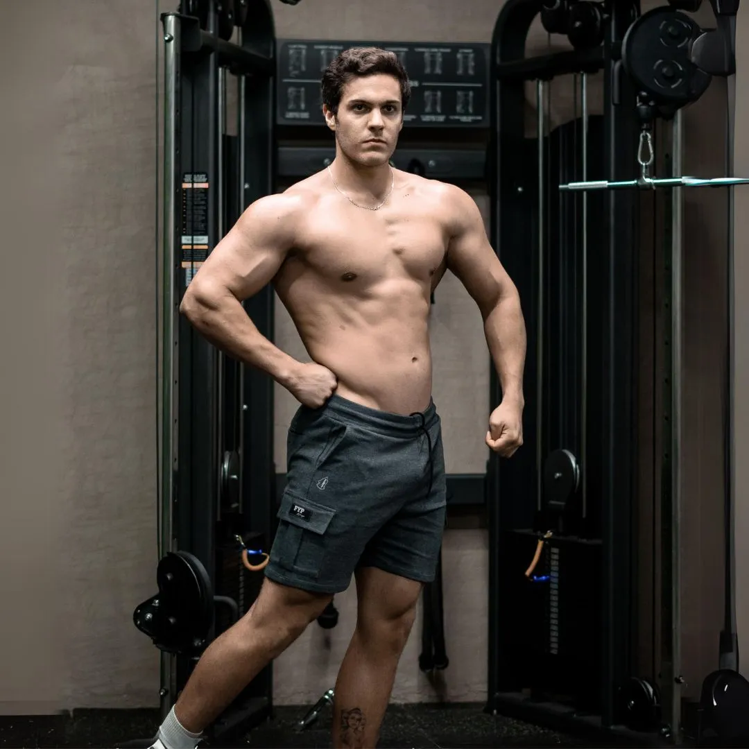 PANTALONES SIGNATURE SHORTS HOMBRE - GRAY