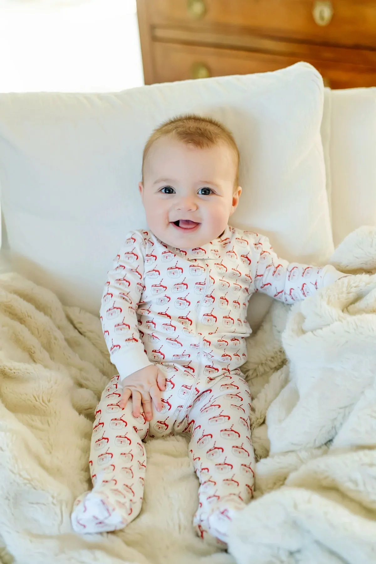 Parker Zipper Pajamas