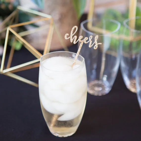 Party Stir Sticks "Cheers!"