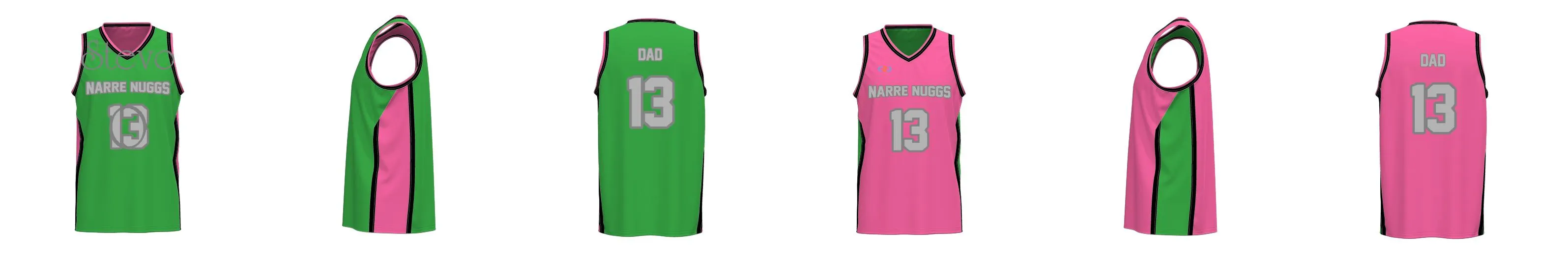 Pass Core V Reversible Basketball Singlet Design Your Own