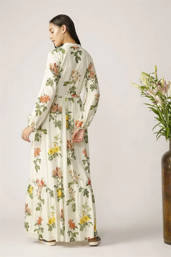 Payal Pratap   -   Vitis Floral Dress  Morning Glory