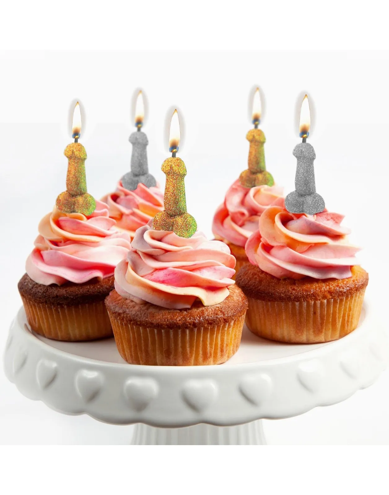 Penis Glitter Party Candles
