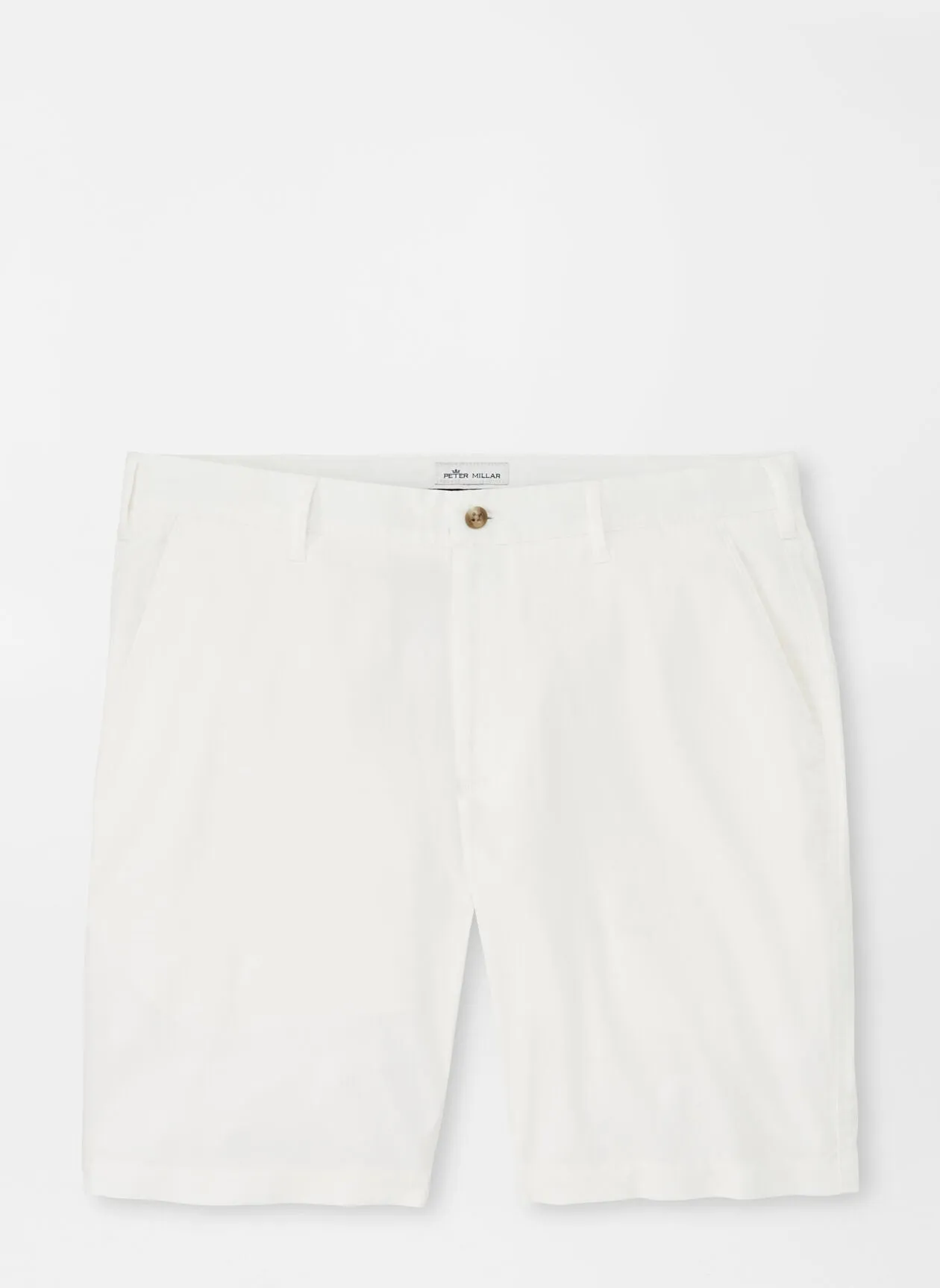 Peter Millar - Bedford Cotton-Blend Shorts - White Sand