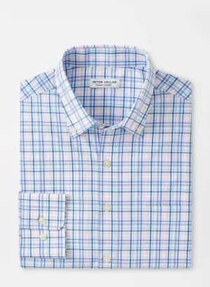 Peter Millar - Roxbury Performance Poplin Sport Shirt - Maritime