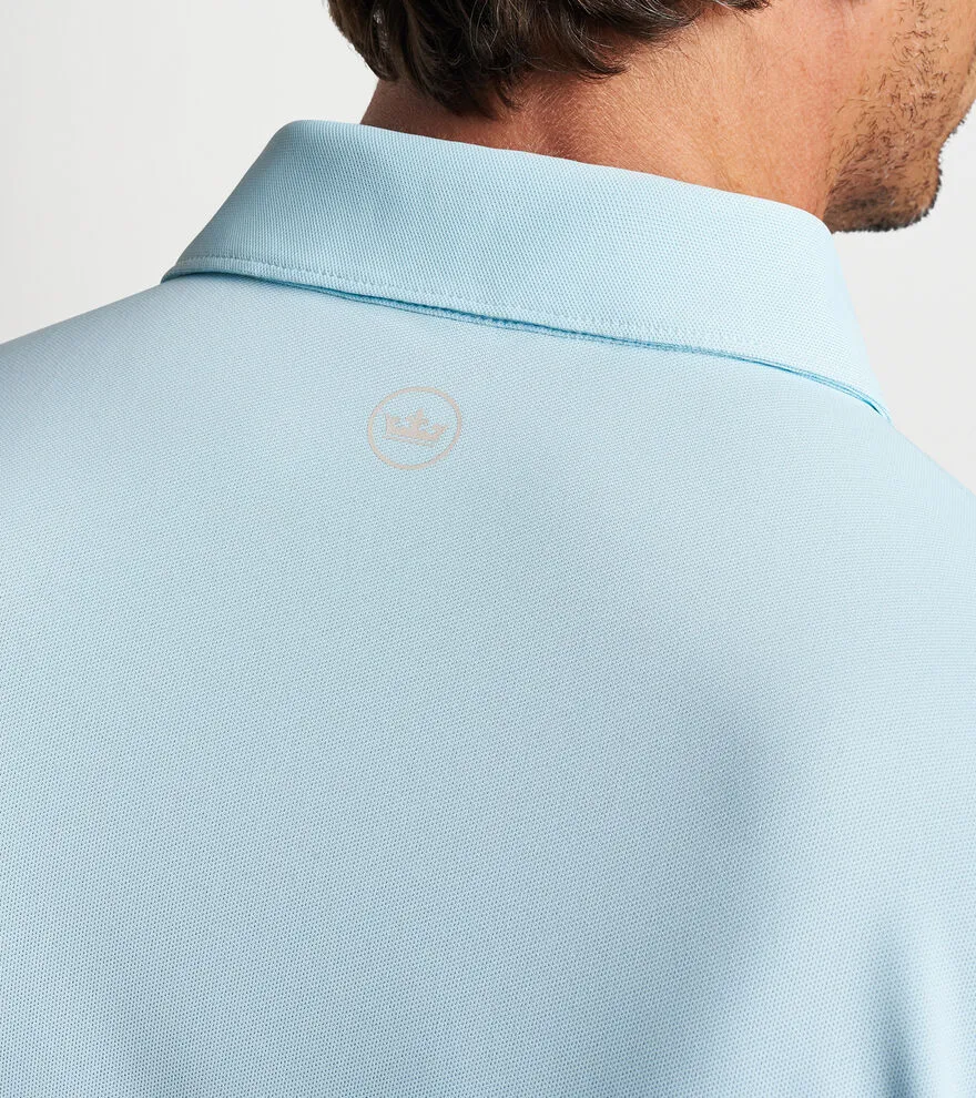 Peter Millar - Soul Performance Mesh Polo - Iced Aqua