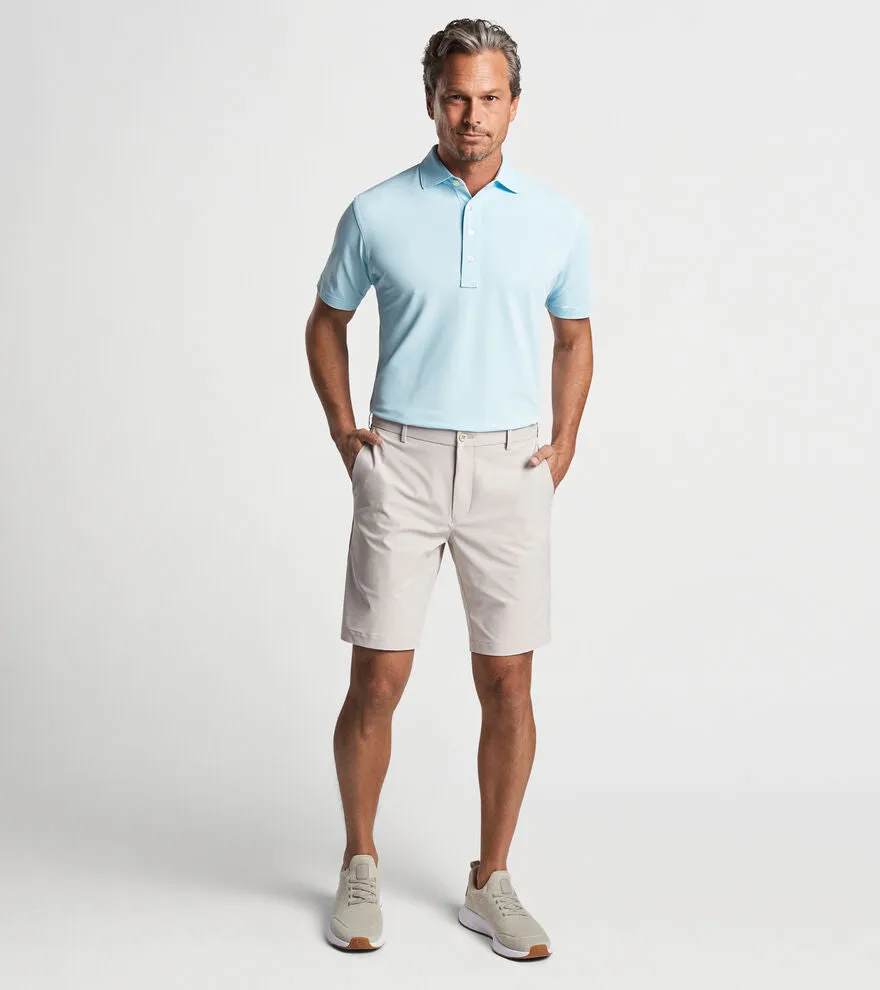 Peter Millar - Soul Performance Mesh Polo - Iced Aqua