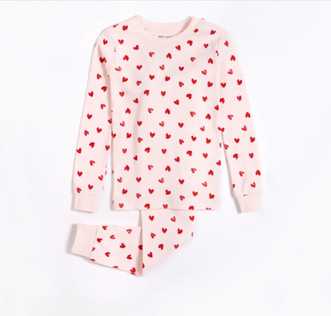 Petit Lem Heart Pyjamas