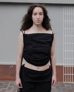 Pictorial Strap Top