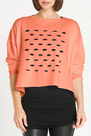 Pima Cotton Cut-up Mini Boxy T