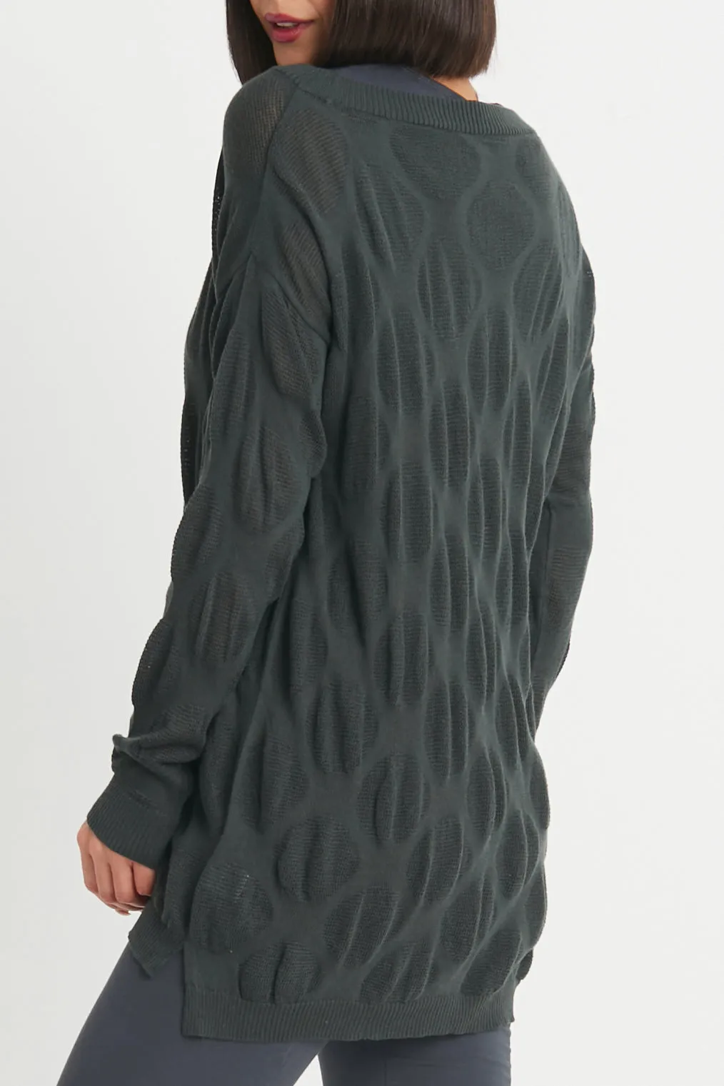 Pima Cotton Jacquard Boatneck Sweater