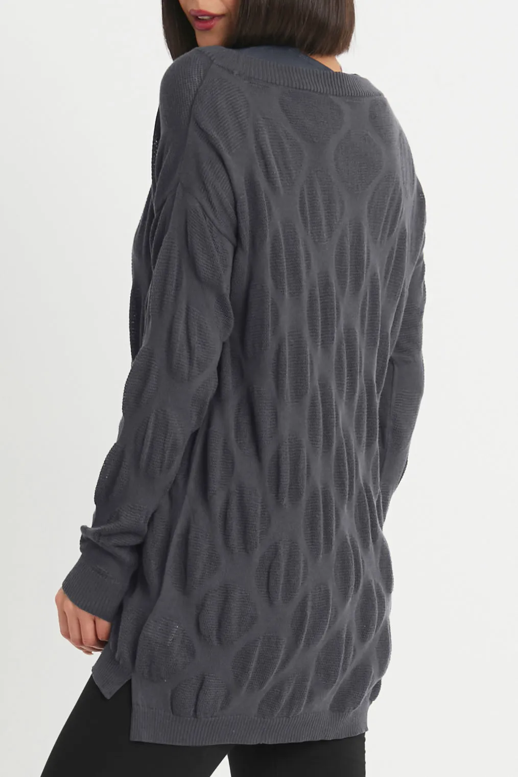 Pima Cotton Jacquard Boatneck Sweater