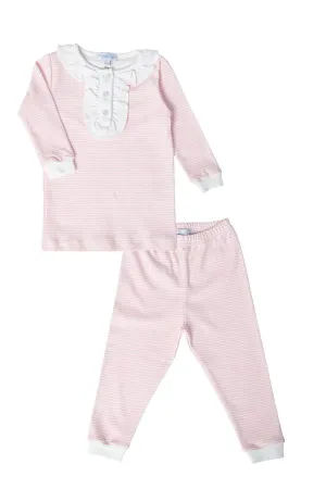 Pink Gingham Baby Pajamas