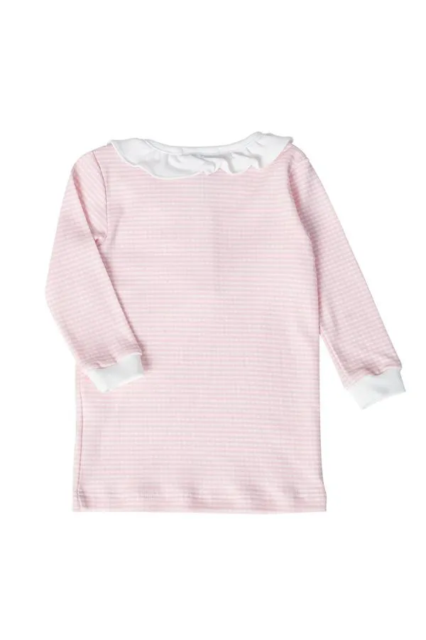 Pink Gingham Baby Pajamas
