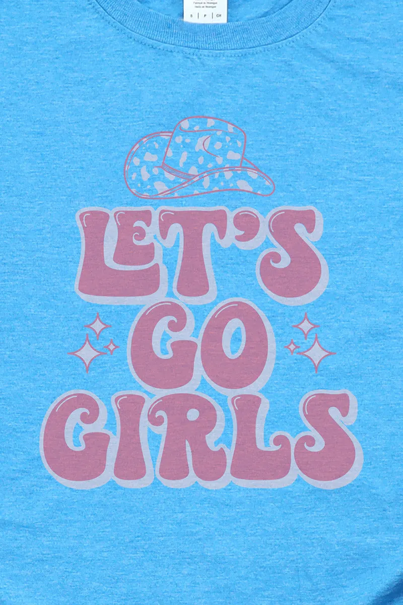 Pink Let's Go Girls Softstyle Adult T-Shirt