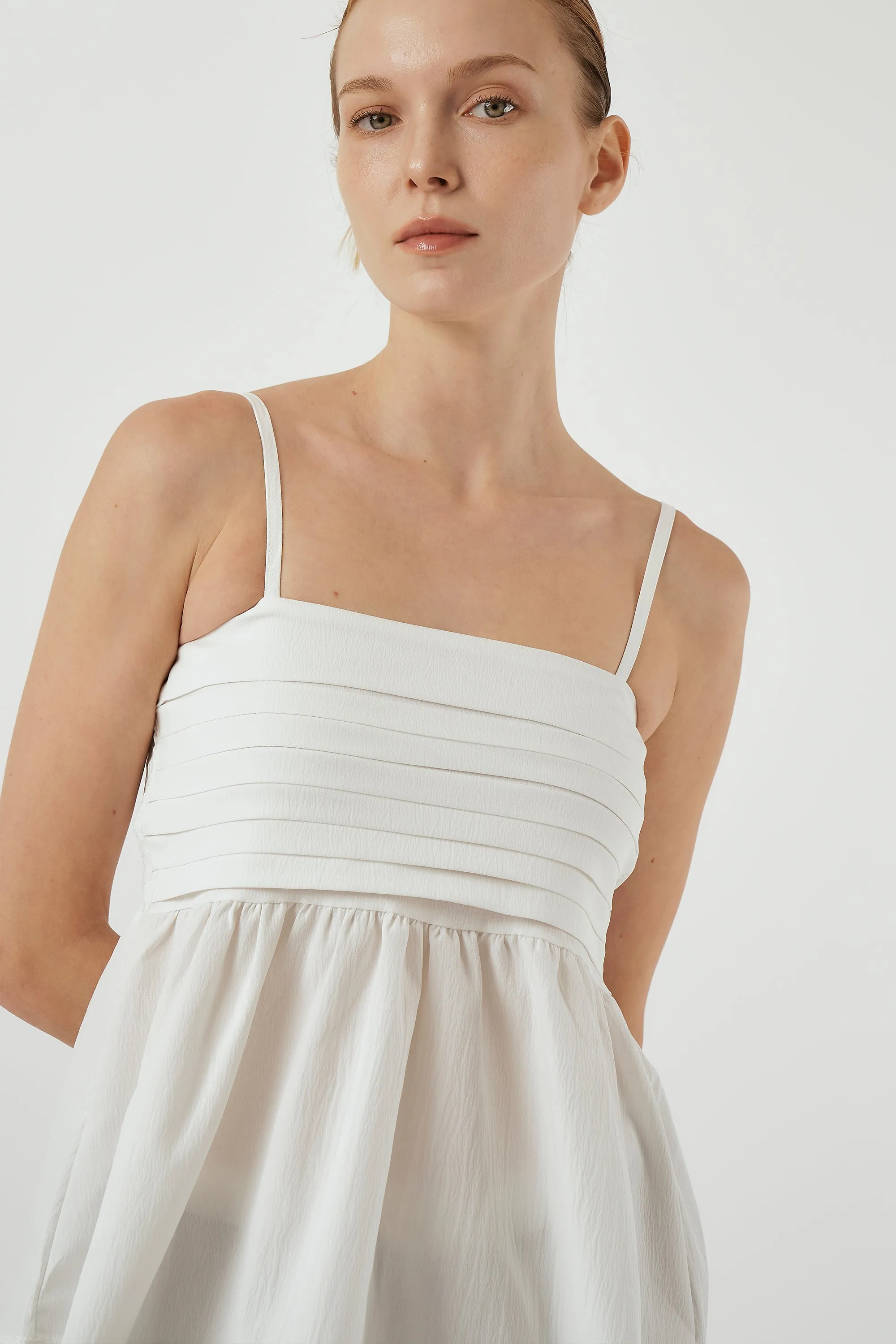 Plan Pleated Cami Top