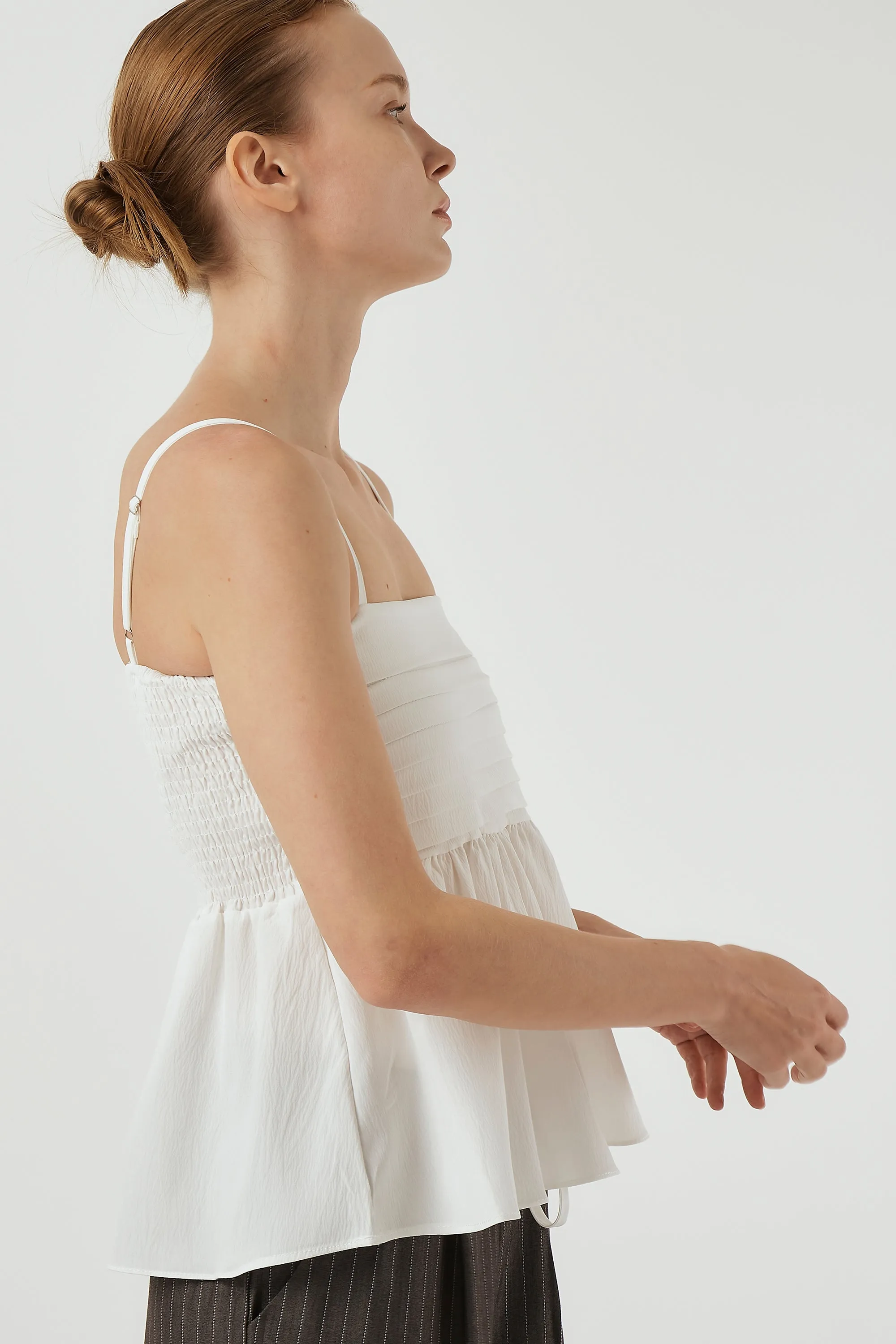 Plan Pleated Cami Top