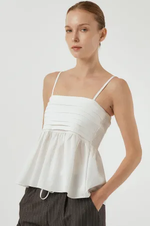 Plan Pleated Cami Top