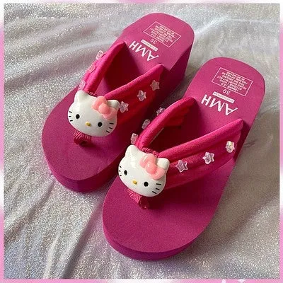 Platform Platform Flip Flop Sandals   HA1784
