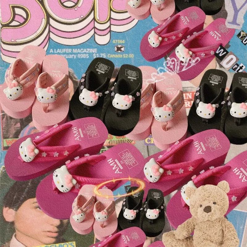 Platform Platform Flip Flop Sandals   HA1784
