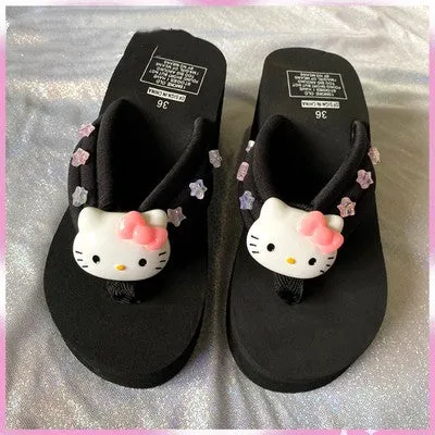 Platform Platform Flip Flop Sandals   HA1784