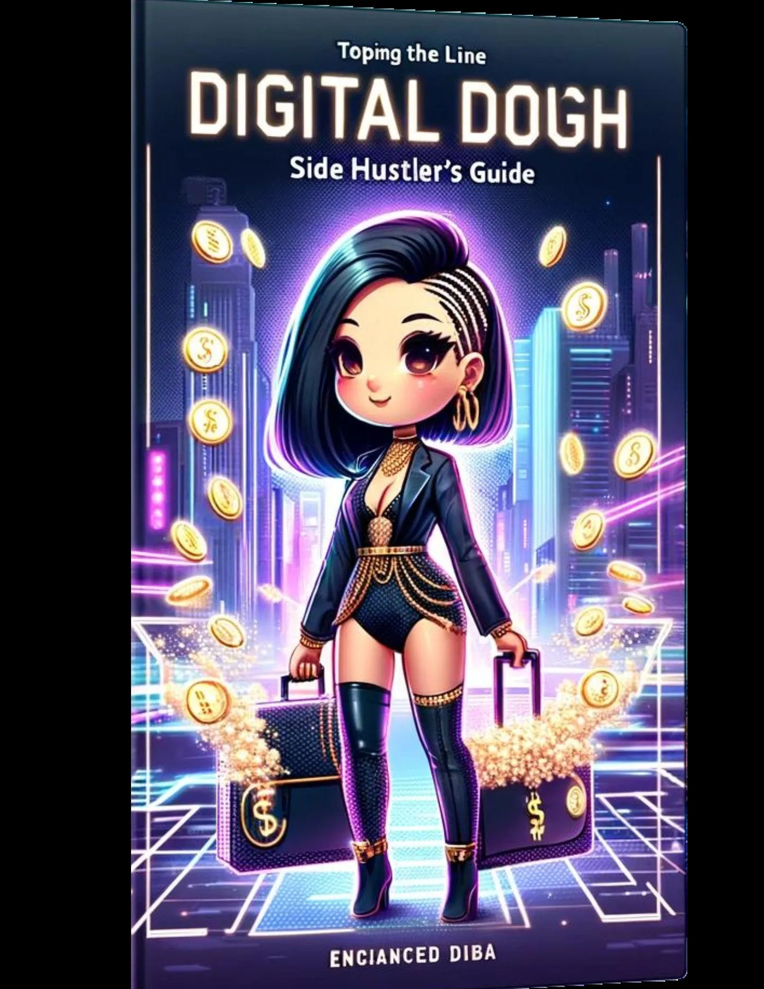 PLR E-Book Resell Rights Flip Book Side Hustle Digital Dough Digital Product Guide Cyber Diva, Find your Niche, Get to Market, Start Selling
