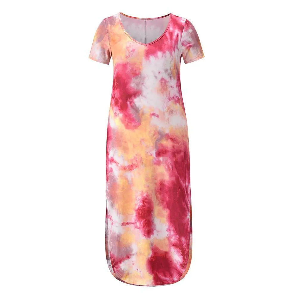Plus Sizes High Waist Long Summer Dresses