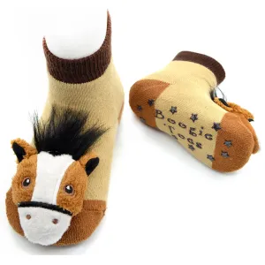 Pony Horse Boogie Toes Rattle Socks for Babies