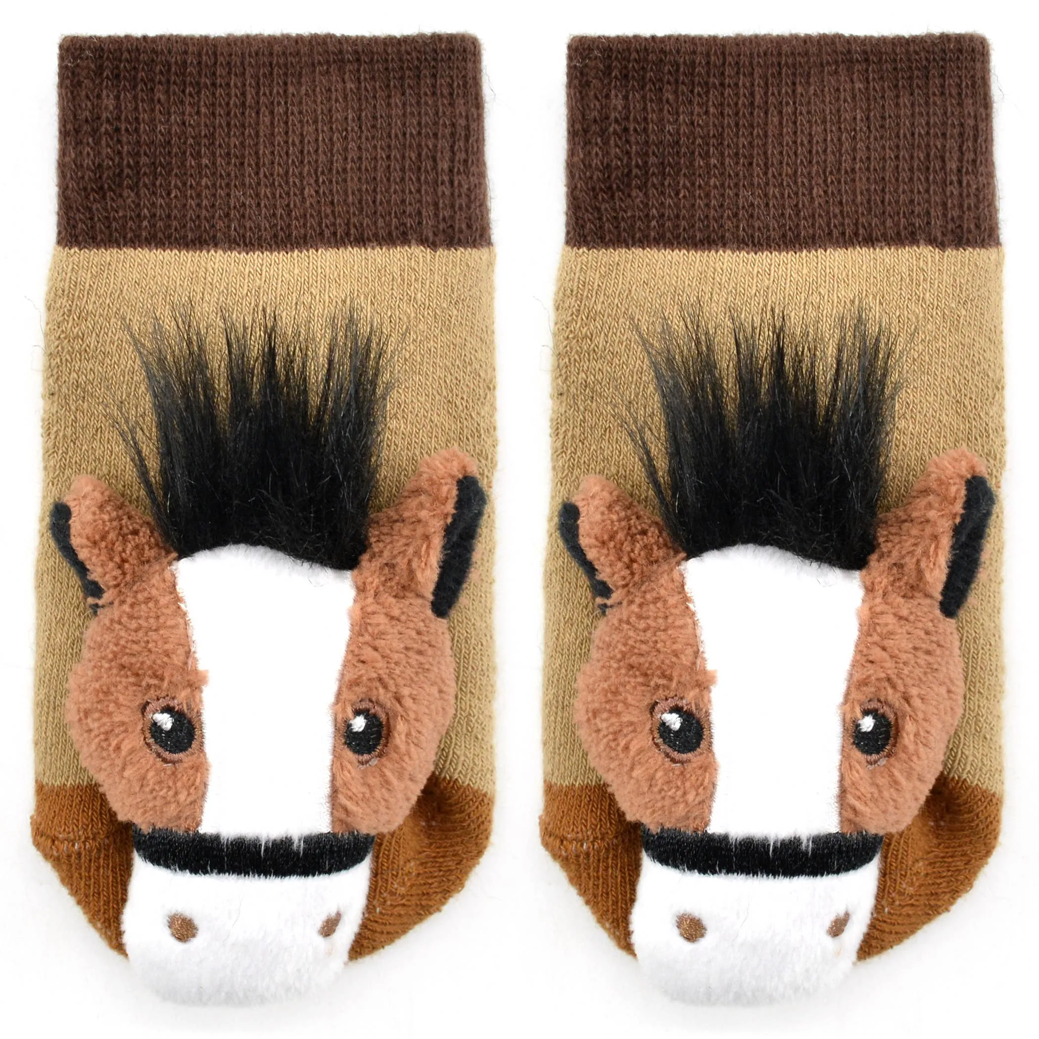 Pony Horse Boogie Toes Rattle Socks for Babies