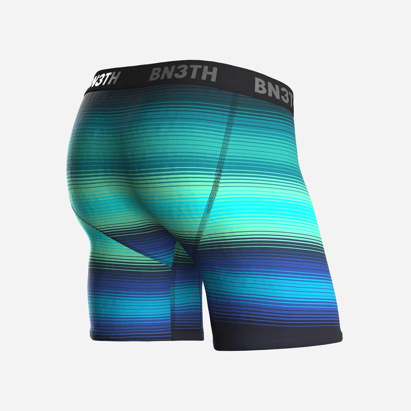 Pro Ionic Boxer Brief - Rhythm Stripe Ocean