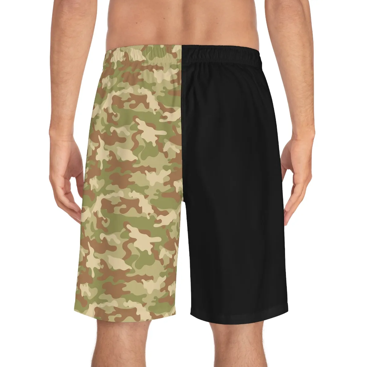 Proud Army Husband Camo Board Shorts
