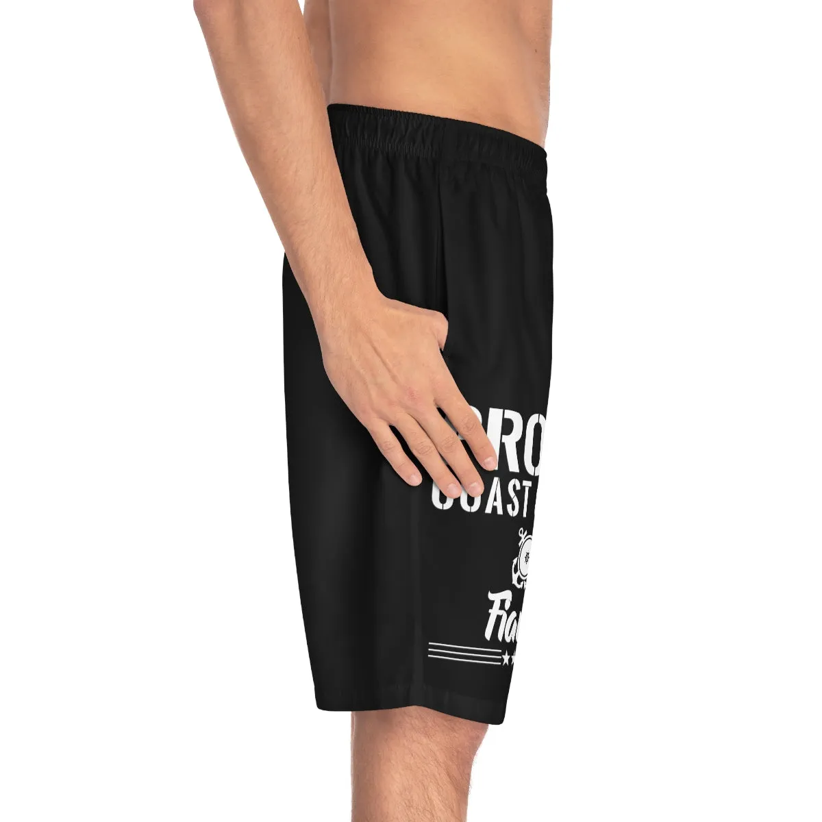 Proud Coast Guard Fiance Board Shorts