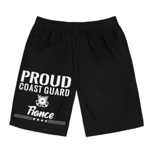 Proud Coast Guard Fiance Board Shorts