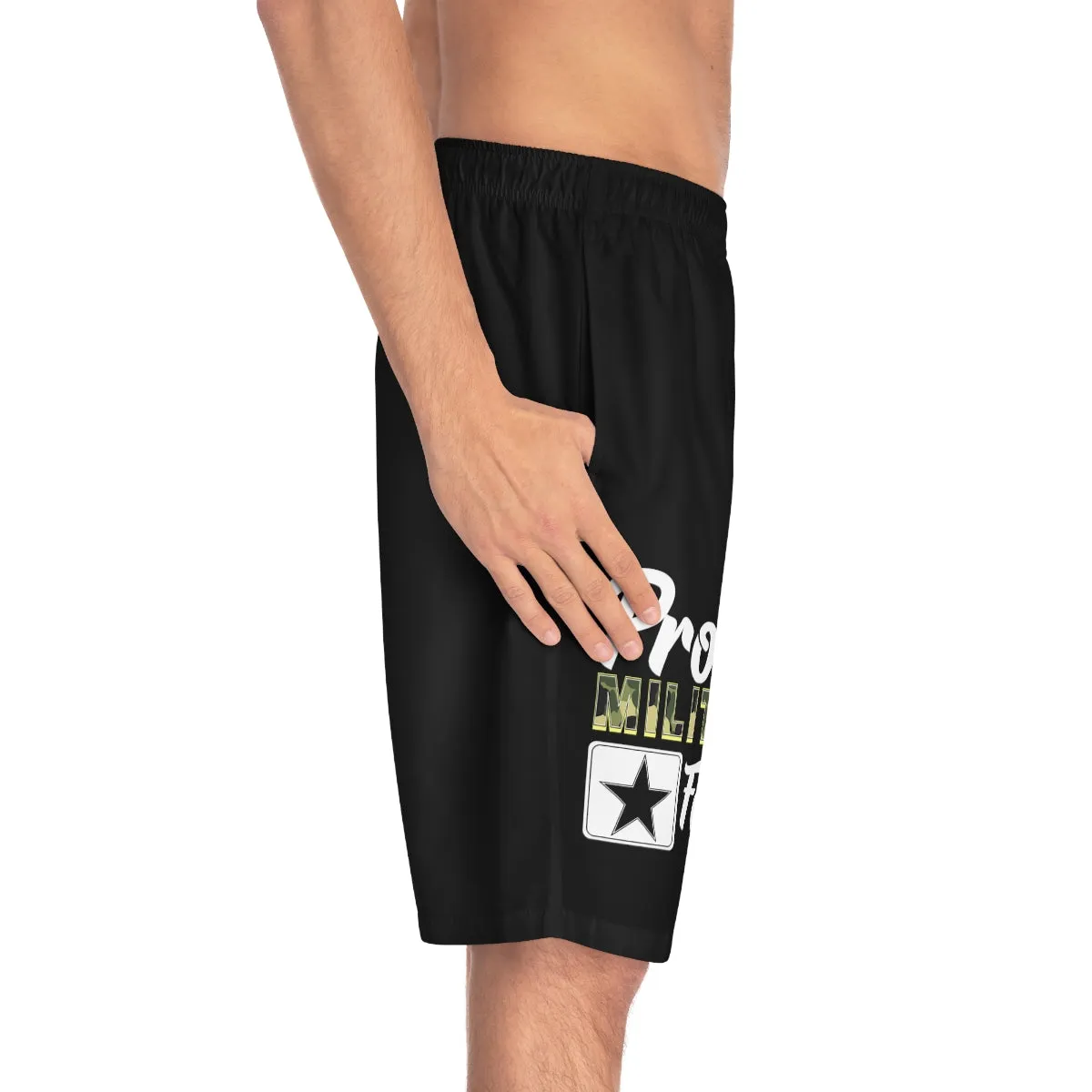 Proud Military Family Board Shorts